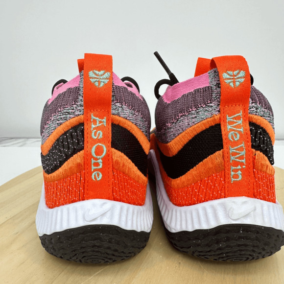 Nike Cosmic Unity 3 EP As One We Win Black Orange Basketball Sneakers DV2770-001 - Picture 6 of 10